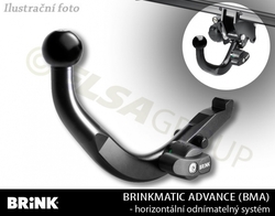 Tažné zařízení Mercedes Benz CLA Shooting Brake 2015- (X117) , odnímatelný BMA, BRINK