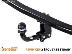 Tažné zařízení Peugeot 3008 2009-2016 , pevné 2 šr., Aragon