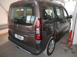 Tažné zařízení Peugeot Partner L1 (krátký) 2018- (III), bajonet, Galia