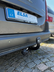 Tažné zařízení Peugeot Partner L1 (krátký) 2018- (III), pevné, Aragon