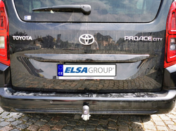 Tažné zařízení Peugeot Partner L1 (krátký) 2018- (III), pevné, Galia