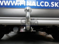 Tažné zařízení Peugeot Partner L1 (krátký) 2018- (III), pevné, Galia