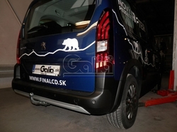 Tažné zařízení Peugeot Rifter 2018- , bajonet, Galia