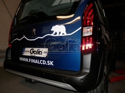 Tažné zařízení Peugeot Rifter 2018- , bajonet, Galia