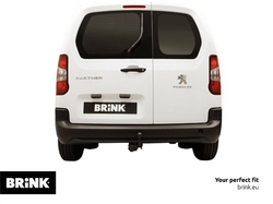 Tažné zařízení Peugeot Rifter L1 (krátký) 2018-, pevné, BRINK