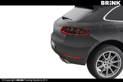 Tažné zařízení Porsche Macan 2014- , vertikální, BRINK