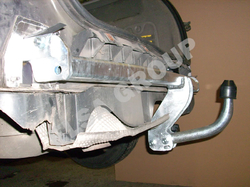 Tažné zařízení Renault Megane HB 2006-2008 (II), pevný čep 2 šrouby, Galia