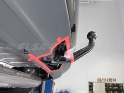 Tažné zařízení Seat Leon ST 2012-05/2014, odnímatelný vertikal, Westfalia