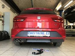 Tažné zařízení Seat Leon ST 2014- , odnímatelný vertikal, Westfalia