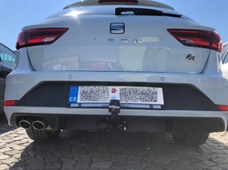 Tažné zařízení Seat Leon ST 2014- , odnímatelný vertikal, Westfalia