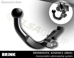 Tažné zařízení Seat Leon ST kombi 2012-2014/05, diagonální BMA, BRINK