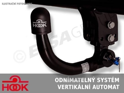 Tažné zařízení Škoda Octavia 2013-2020 (III) kombi, vertikální, HOOK