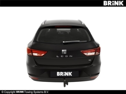Tažné zařízení Škoda Octavia sedan 2024- (IV facelift), diagonální BMA, BRINK