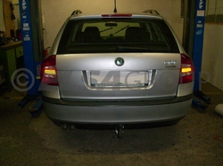 Tažné zařízení Škoda Octavia Tour sedan+kombi 2010-2013 (Tour II), pevné, Galia