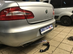 Tažné zařízení Škoda Superb 2008-2015 , odnímatelný vertikal, Westfalia