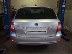 Tažné zařízení Škoda Superb 2008-2015 , odnímatelný vertikal, Westfalia