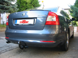 Tažné zařízení Škoda Superb 2008-2015 , vertikální, HOOK