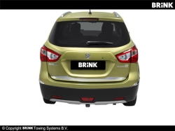 Tažné zařízení Suzuki SX4 S-Cross 2013-2021 , diagonální BMA, BRINK