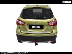 Tažné zařízení Suzuki Vitara 5dv. 2015-2018, diagonální BMA, BRINK