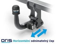 Tažné zařízení Toyota Proace City L2 (dlouhý) 2019-, horizontální, Oris