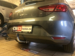 Tažné zařízení VW Golf HB 2014-2017 (VII), pevný čep 2 šrouby, Galia