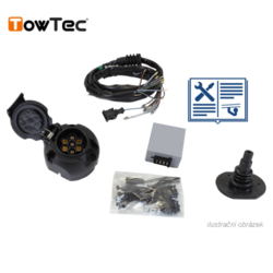 Typová elektropřípojka Ford Transit/Tourneo Connect 2022- , 7pin, TowTec