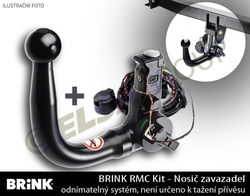 Zařízení pro nosiče kol Hyundai Ioniq 2016-, vč. 13pin EP, BRINK