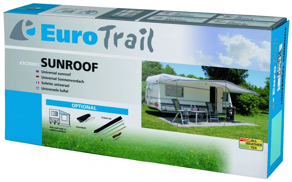 EUROTRAIL Přístřešek hloubka 2,4m velikost 3