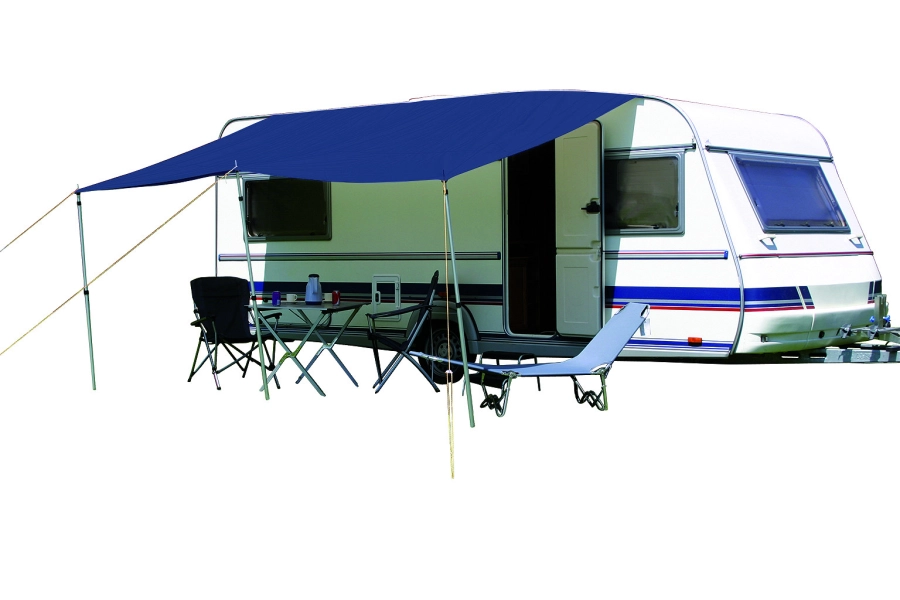 EUROTRAIL Univerzální přístřešek 300x240cm modrý