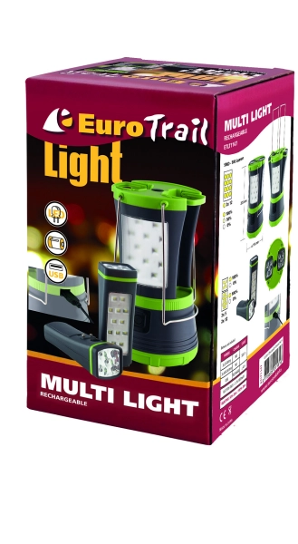 EUROTRAIL Nabíjecí svítilna Multi Light
