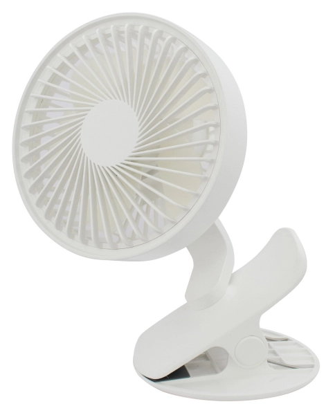 EUROTRAIL Nabíjecí ventilátor s klipem