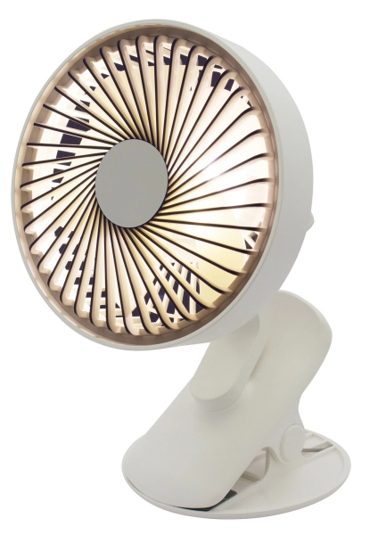 EUROTRAIL Nabíjecí ventilátor s klipem