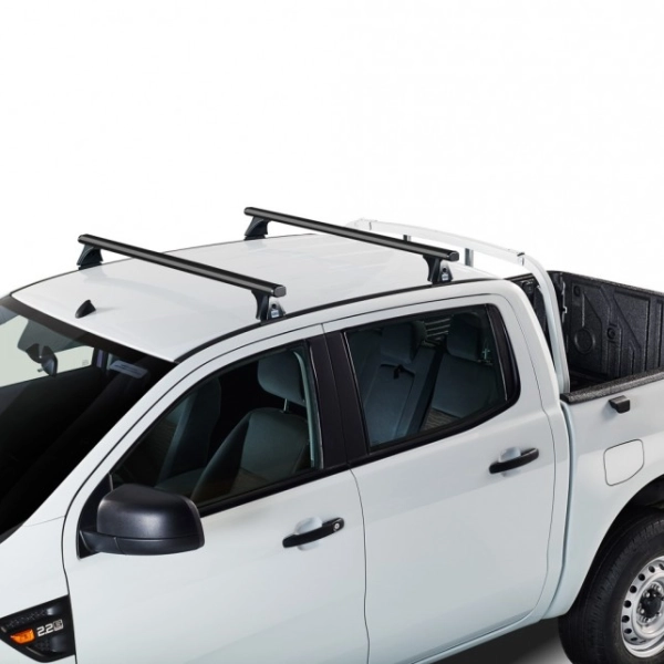 Střešní nosič Mitsubishi Pajero 3dv.82-91, CRUZ ALU Cargo Dark
