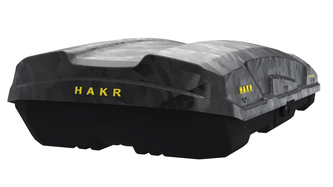 Střešní box HAKR Eternal 440 - černá kamufláž