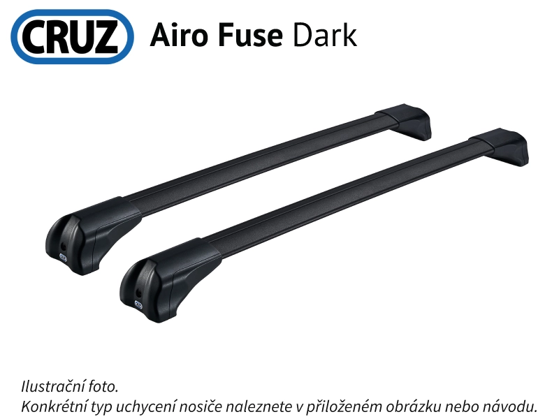 Střešní nosič Chery Tiggo9 5dv.24-, CRUZ Airo Fuse Dark