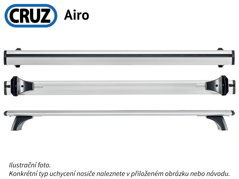 Střešní nosič Hyundai Inster 25-, CRUZ Airo ALU