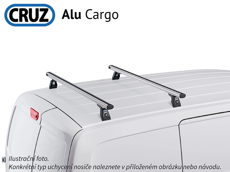 Střešní nosič Mitsubishi Pajero 3dv.82-91, CRUZ ALU Cargo