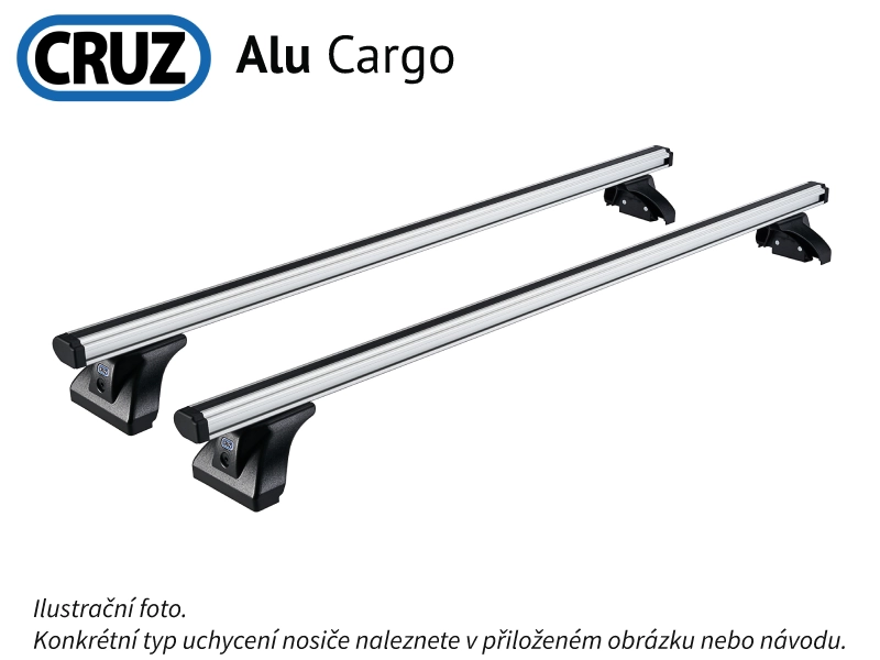 Střešní nosič Mitsubishi Pajero 3dv.82-91, CRUZ ALU Cargo