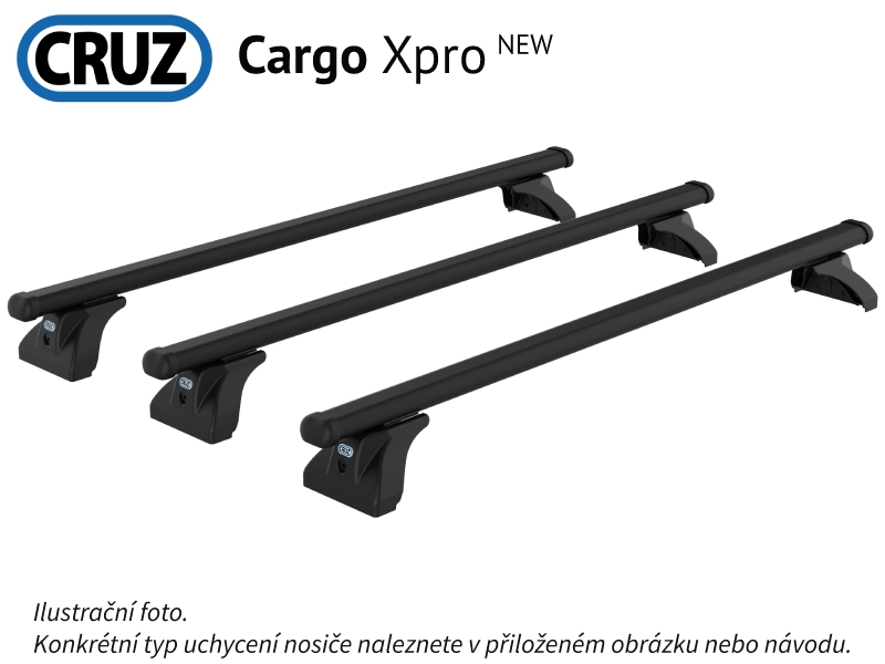 Střešní nosič Mitsubishi Pajero 3dv.82-91, Cruz Cargo Xpro