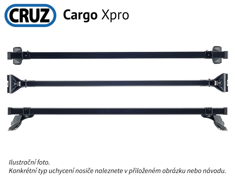 Střešní nosič Mitsubishi Pajero 3dv.82-91, Cruz Cargo Xpro