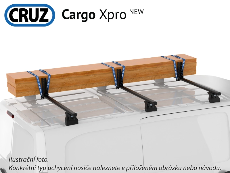 Střešní nosič Mitsubishi Pajero 3dv.82-91, Cruz Cargo Xpro