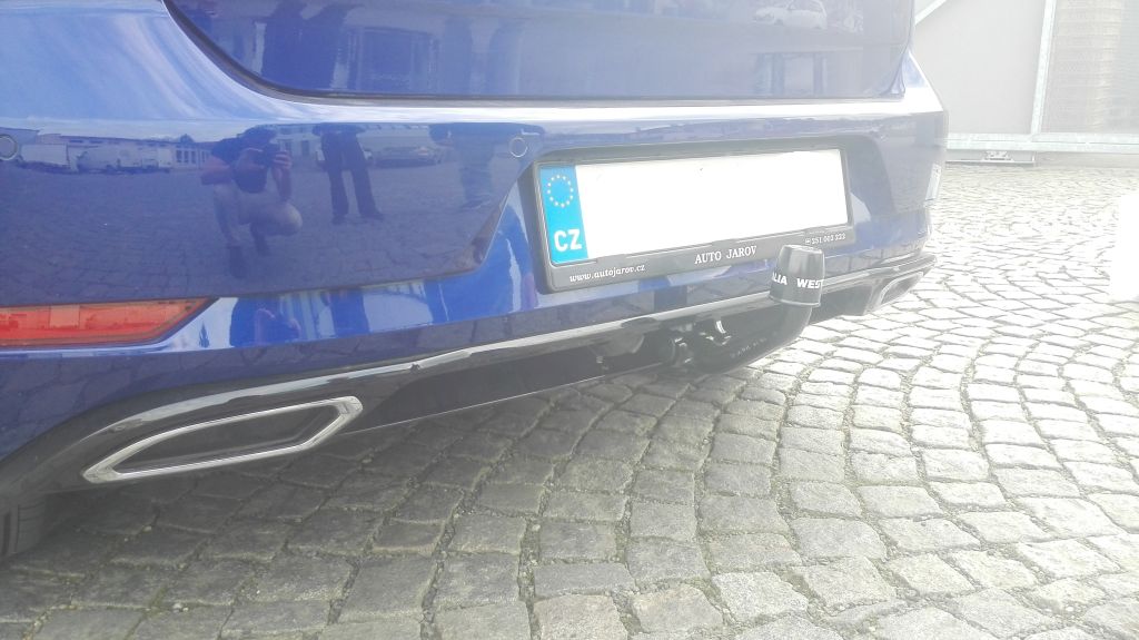Tažné zařízení Audi A3 HB 05/12- (8V1), vertikal, Westfalia