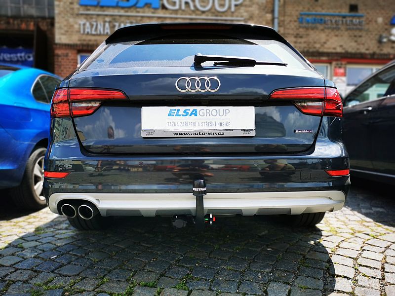 Tažné zařízení Audi A4 sedan 2023/08-, vertikální, Westfalia