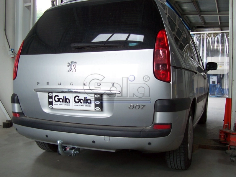 Tažné zařízení Citroen C8 2002-, odnímatelný bajonet, Galia