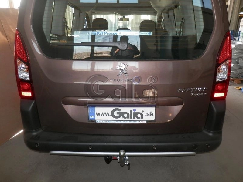 Tažné zařízení Fiat Doblo skříň 2022- L1 (III), odnímatelný bajonet, Galia