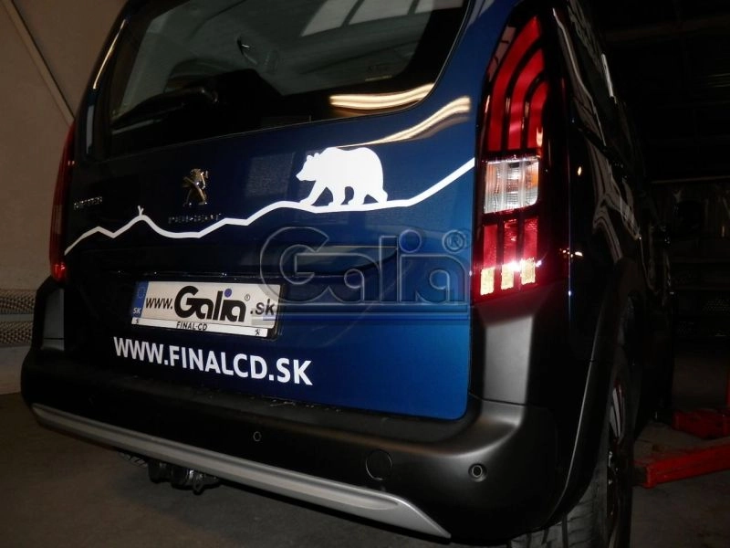 Tažné zařízení Fiat Doblo skříň 2022- L1 (III), odnímatelný bajonet, Galia