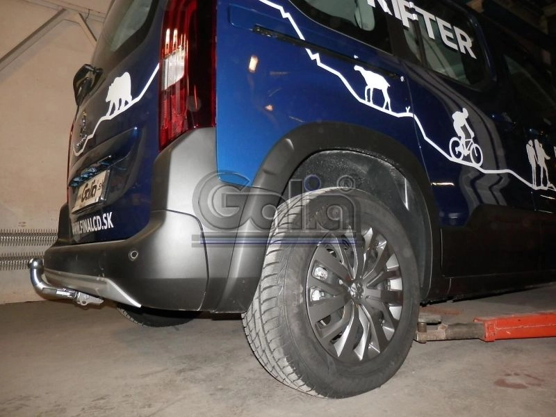 Tažné zařízení Fiat Doblo skříň 2022- L1 (III), odnímatelný bajonet, Galia