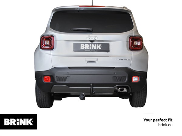 Tažné zařízení Jeep Compass 2017/08- , pevné, BRINK
