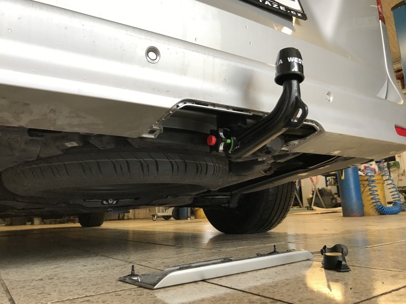 Tažné zařízení Mercedes Benz EQV 2020- , vertikální, Westfalia