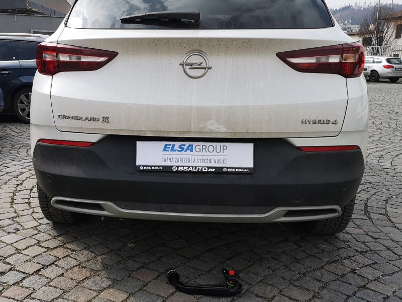 Tažné zařízení Opel Grandland X 2017- , vertikální, Westfalia